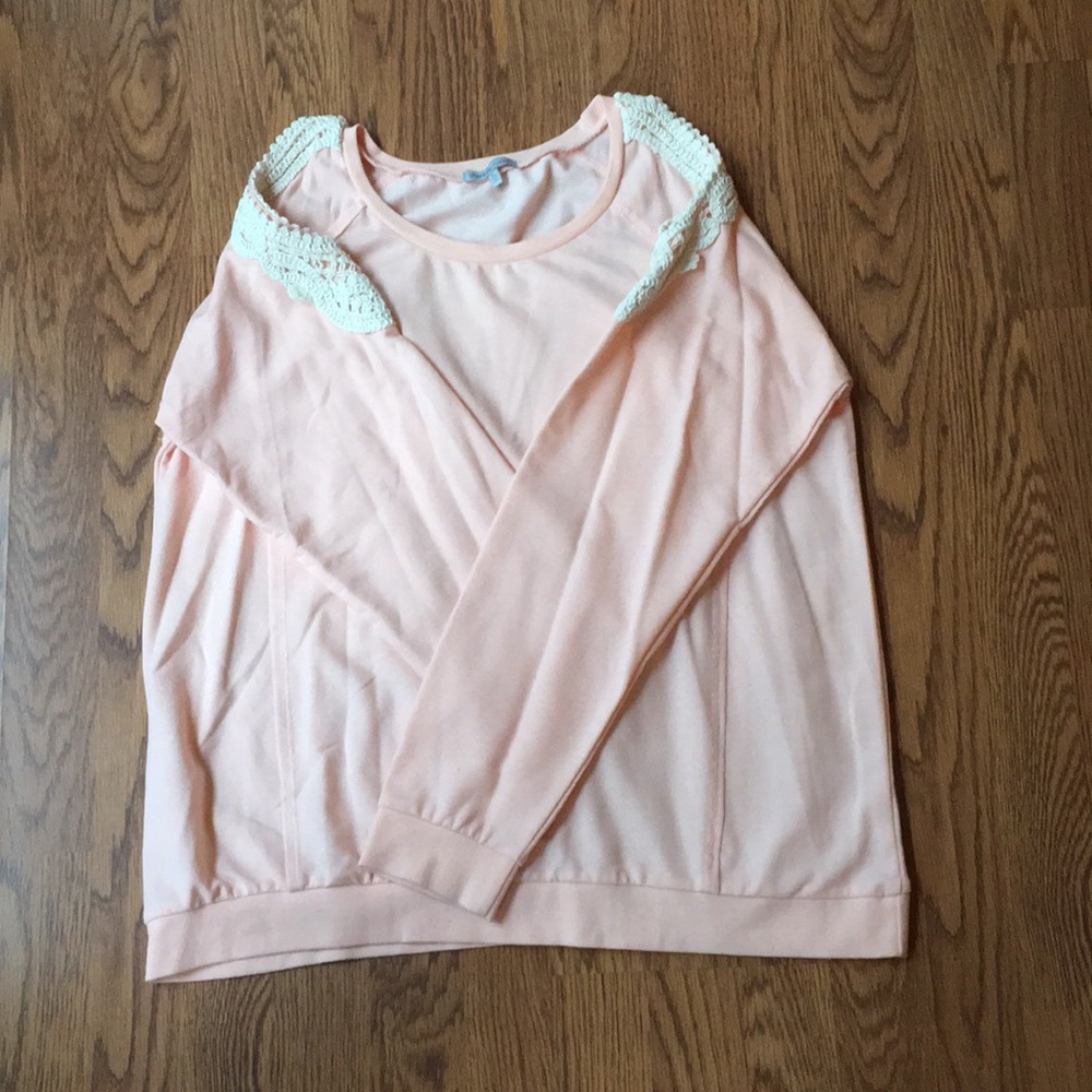 Charlotte Russe Open-Shoulder Sweater